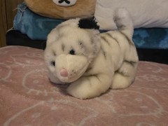 Siegfried Roy Royal White Tiger Mirage Las Vegas Plush Stuffed Christmas Corner