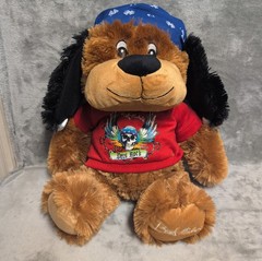 Luv A Pet Chance Pets Rock Plush Dog Stuffed Animal Shirt Bandana Bret Michaels