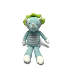 Hobby Lobby Terra The Triceratops Blue Green Plush Stuffed Animal 16”