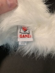 Ganz Webkinz SAMOYED Fluffy Dog Plush *RETIRED* NO CODE