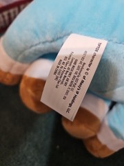Macy’s Thanksgiving Day Parade Tiptoe Plush Reindeer Blue BELIEVE 16 Inch