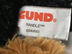 Gund Tricolor Brown Tan White Plush Burmese Mountain Dog Puppy “Randle” 13″