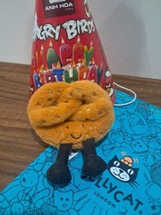 SALE Jellycat Amuseable Pretzel Plush Bag Charm Keychain Cute Collectible NWT