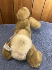 Aurora Flopsies Mini Hares Bunny Rabbit Floppy Bean Bag Bottom Tag