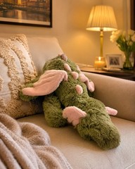 Jellycat Malachy Dragon 70cm Large Size Brand New w/Tags&Dust Bag