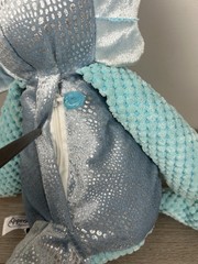 Scentsy Buddy Terra Triceratops Dinosaur Plush Blue 16” Plush Dino No Scent Pack