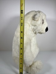 DAKIN PLUSH WHITE FAIRBANKS LOU RANKIN FRIENDS 14″ POLAR BEAR STUFFED ANIMAL COL