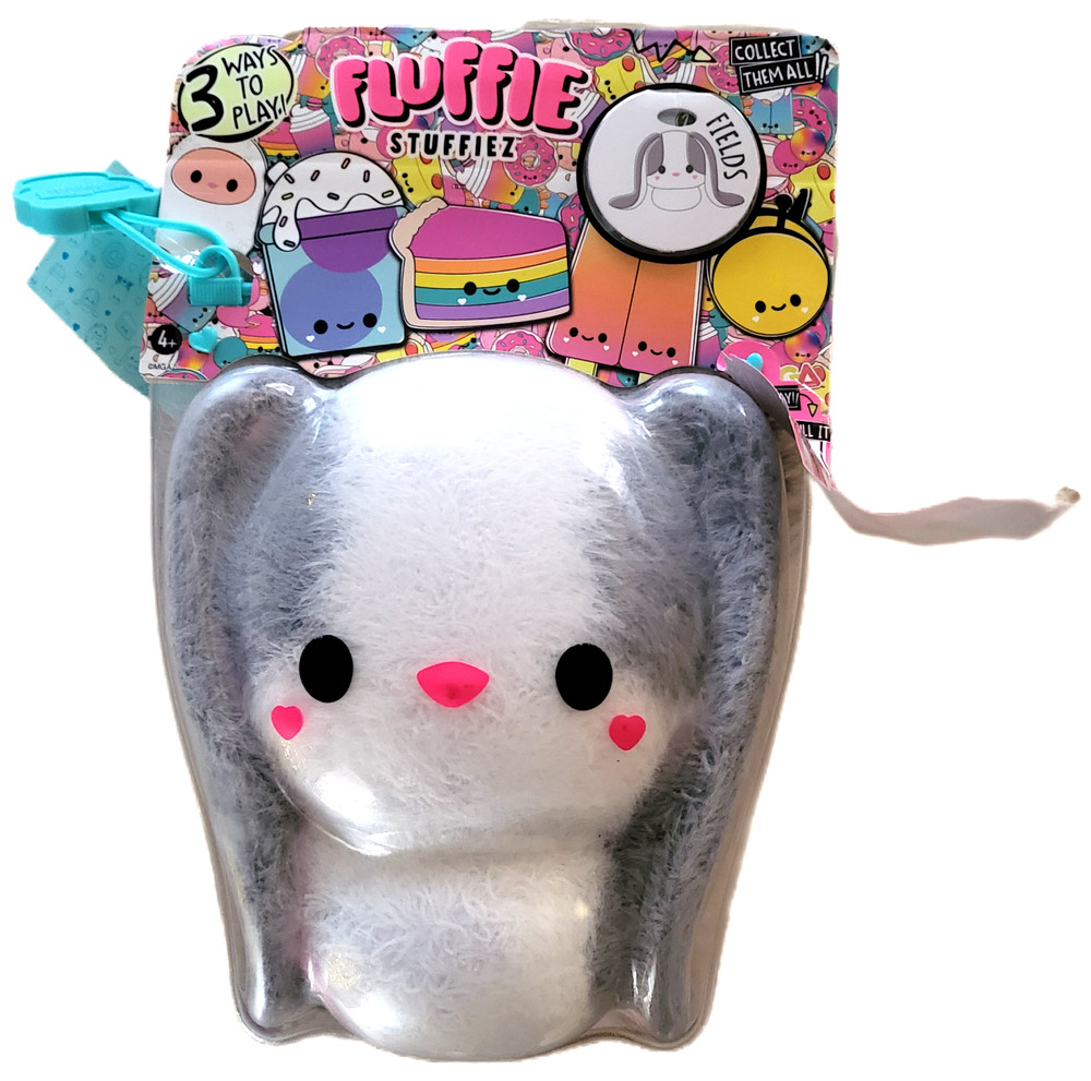 Fluffie Stuffiez Bunny Plush Mystery Reveal Toy 3 Ways to Play Age 4 and up