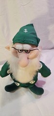 1994 Bearded Illinois State Lottery Plush Doll Wizard Of Odds, Bingo Style Balls