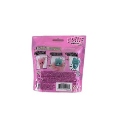 Fluffie Stuffiez Minis MGA Teal Heart Pull Reveal Squish Collectible Plush Toy