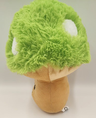Clean Large Green Plush Mushroom Goffa 11 inches tall Very NICE L@@K!