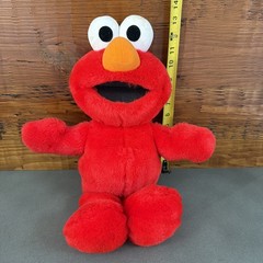 Vintage 1996 Tyco Sesame Street Toss And Tickle Me Elmo Original Plush Working