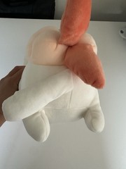 Miniso Shrimp Sushi Cat Stuffed Animal Plush Toy 13.8”