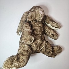 Douglas Cuddle Toy Rabbit 14″ Pink Nose Multicolor Brown Item