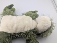 Ganz Webkinz Green Frog Plush Stuffed Animal Shaggy 9″ No Code