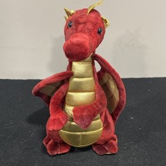 2022 Douglas Dragon: Eugene #731, Red Plush Dragon, 11-inches Tall