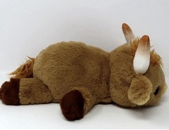 ZURU Hug A Lumps Holly Highland Cow Weighted Plush 1.3lb Sensory Toy New