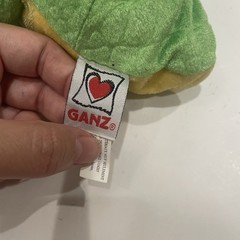 Ganz Webkinz Retired Key Lime Dino Plush **NO CODE** HM185 Horn Dinosaur Cute