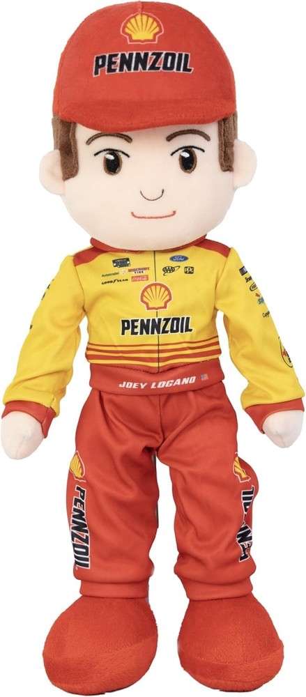 NEW! NASCAR Collectible Team Penske Joey Logano 24″ Plush Figure Toy, Plush Doll