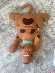 Scooby Doo 1998 36” x 24” Flat Laying Jumbo Plush Pillow Cartoon Network Vintage