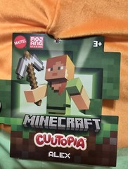 Mattel Minecraft Cuutopia – Alex Plush 14″ Collectible Super Soft Pillow Toy