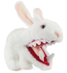 Toy Vault Monty Python’s Holy Grail RABBIT W/ BIG POINTY TEETH Plush Plushie 9″
