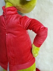 Dr. Seuss Santa Grinch 14″ Side Stepper 2024 Plush w/ tags – “You’re a Mean One”