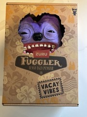 Fuggler Vacay Vibes Greedy Grinner Ugly Monsters 9″ Zuru Target Purple Plush NIB