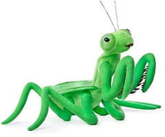 Mantis, stuffed toy, realistic, cushion, green mantis, 12 inches, PP cotton