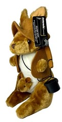 Davric Australia Kangaroo & Baby Joey, Plush, Stuffed Animal, 10″