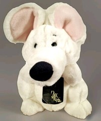 24K Polar Puff white Mouse – Rat – Rodent Plush – Katrina – Special Effe Nwt