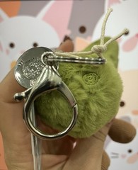 🥒 Jellycat Amuseables Green Sour Pickle Plush Keychain Bag Charm – Cute Gift