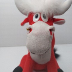 Vintage 1994 Ace Novelty Company Bull 8″ Plush