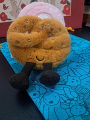 Jellycat Amuseable Pretzel Bag Charm Keychain Soft Toy NWT 2026 DEAL FLASH SALE