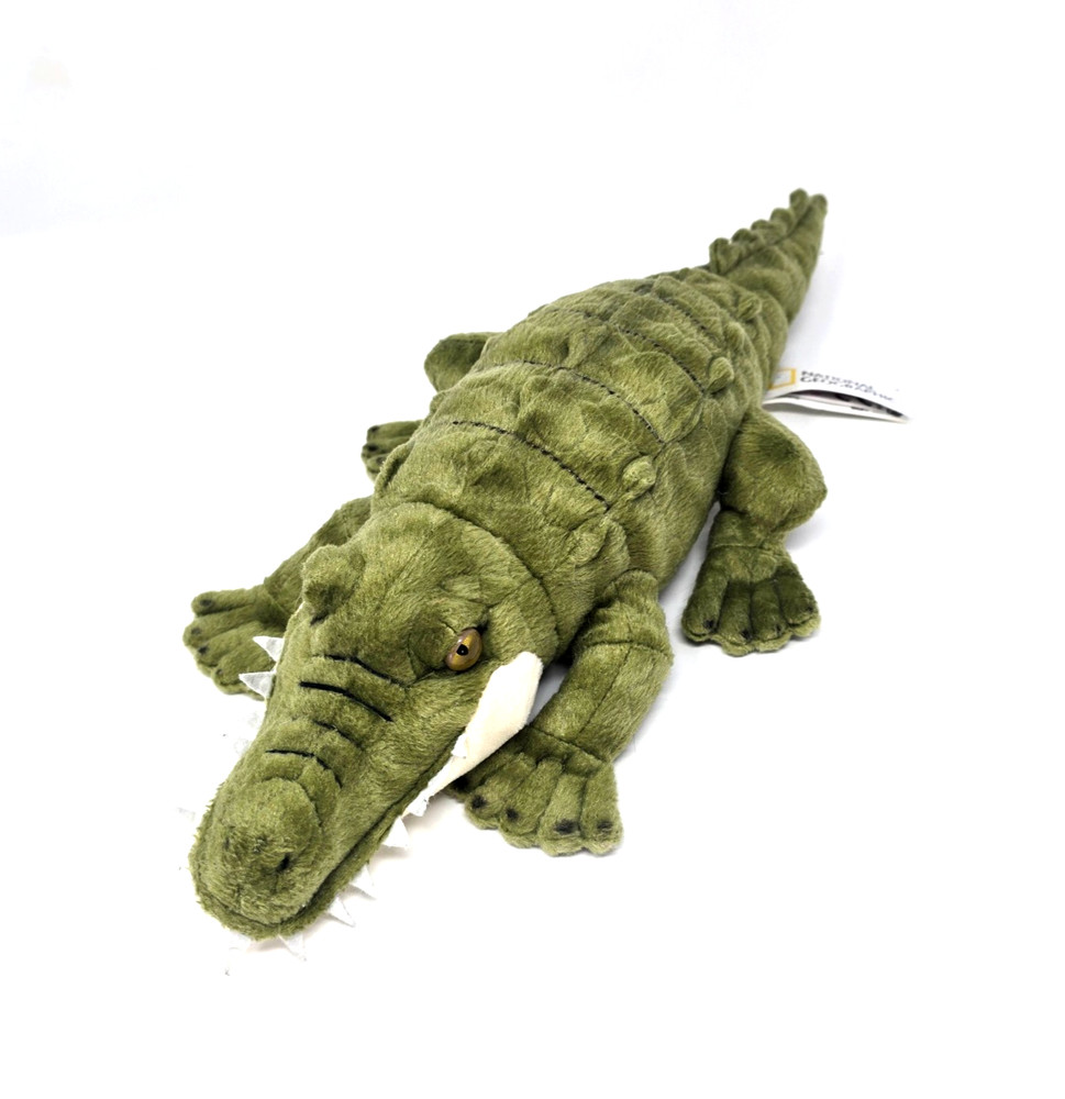 National Geographic 770841 Crocodile PLUSH Green LELLY