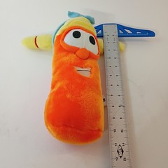 Veggie Tales Classics Vintage Laura Carrot Plush Toy 9″