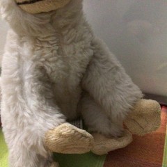 6” Dollibu Squirrel Monkey Beige Stuffed animal small. Soft material & cute