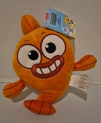 Pinkfong Baby Sharks Orange William Fin Friend Plush, 8″