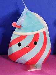 Squishmallows Foodie Squad Tucker the Icee Slushie 3″Clip-on NWT Snack Junk Food