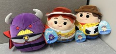 Lot of 3 Disney Toy Story Squishmallows Jessie Woody Zurg Jazwares Retired NWT