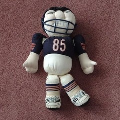 NFL Chicago Bears #85 Football Player Frustrated Fan Pull Apart Stress Doll