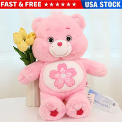 22CM Care Bear Cherry Blossom Pink Bear Official Licensed Plush Valentine’s Day