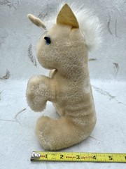 VTG Unicorn Plush 8 Inch Superior Toy Novelty Peach/Tan Stuffed Animal