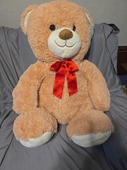 Hug Me Jumbo Bear Over 30 Inches Stuffed Animal Plush