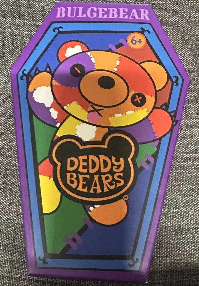 Deddy Bears Bulgebear Coffin 5″ Plush Stuffed Toy Doll Figure Series 3