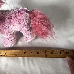 Ganz Webkinz Pizzazzy Puppy Plush Stuffed Animal Pink Purple Dog Soft Toy