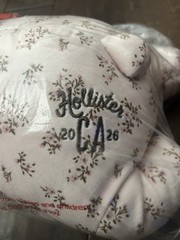 Target x Hollister 2026 Pink Floral Bear Weighted Plush Pillowfort New IN HAND