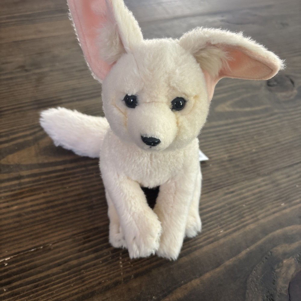 Rare HTF National Geographic Lelly Venturelli Fennec Fox Plush Stuffed Animal