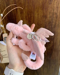 Jellycat Pink Dragon Plush Keychain Bag Charm – Cute Collectible Gift New Tags