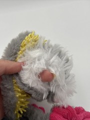 Meavia FEELix Mini Sensory Octopus Plush Toy Kids Small Gray Multi-Textured Arm